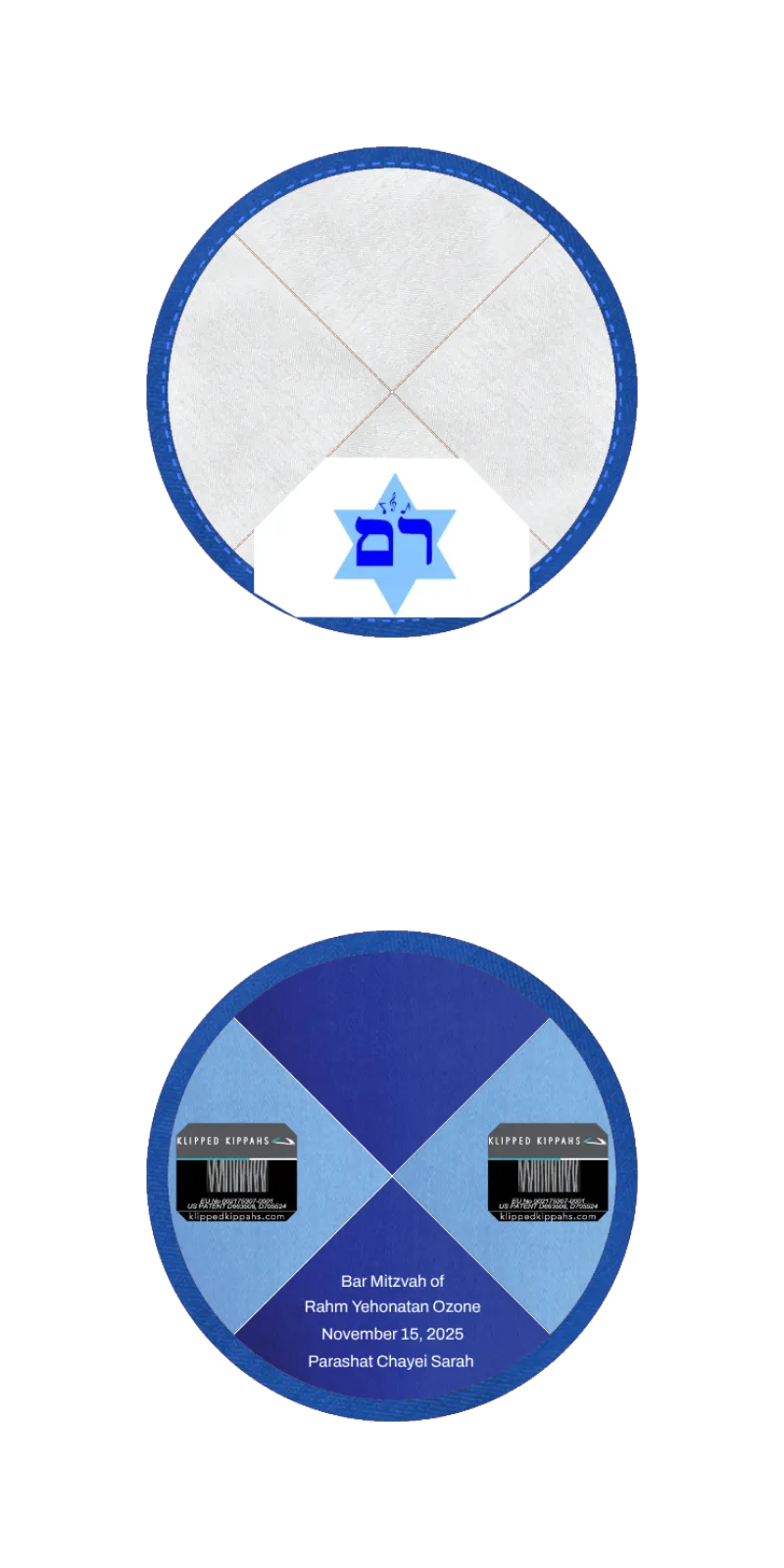 Custom Raw Silk Kippah - Customer's Product with price 4.55 ID RUACQ1-fYqd8s4R3HJMEQHZe