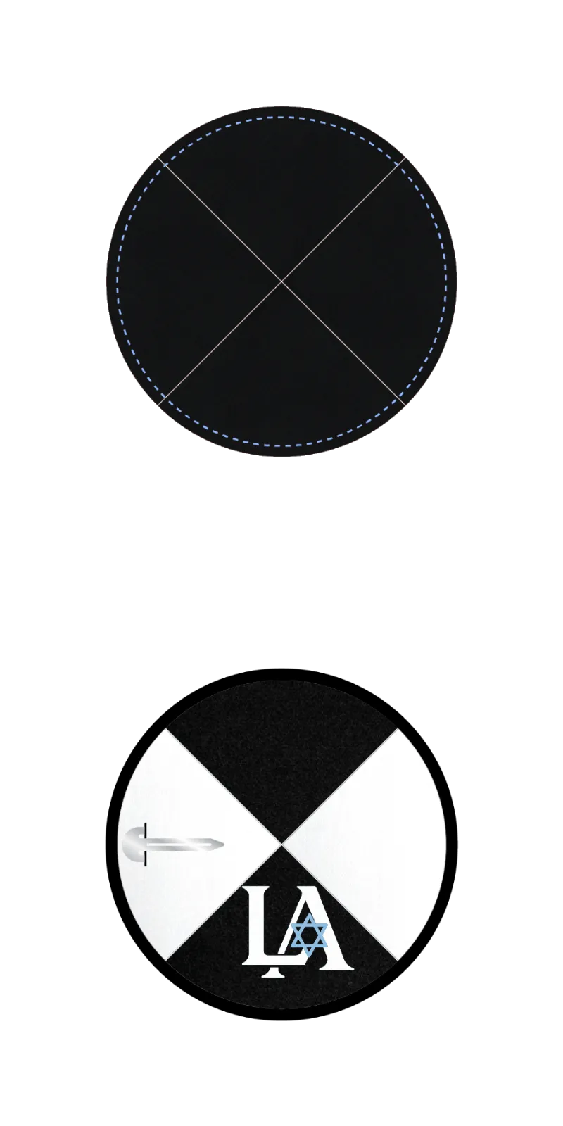 Custom Raw Silk Kippah - Customer's Product with price 3.25 ID zKJaRHVGh1G-5CIc_pe8WkE7
