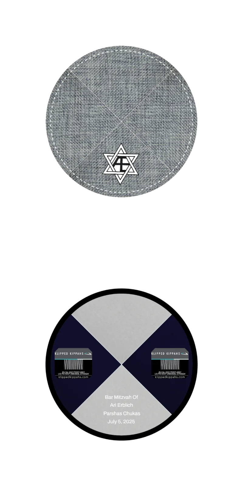 Custom Burlap Kippah - Customer's Product with price 5.71 ID qTXt7ib9SWQxHZcB5mBruNjQ