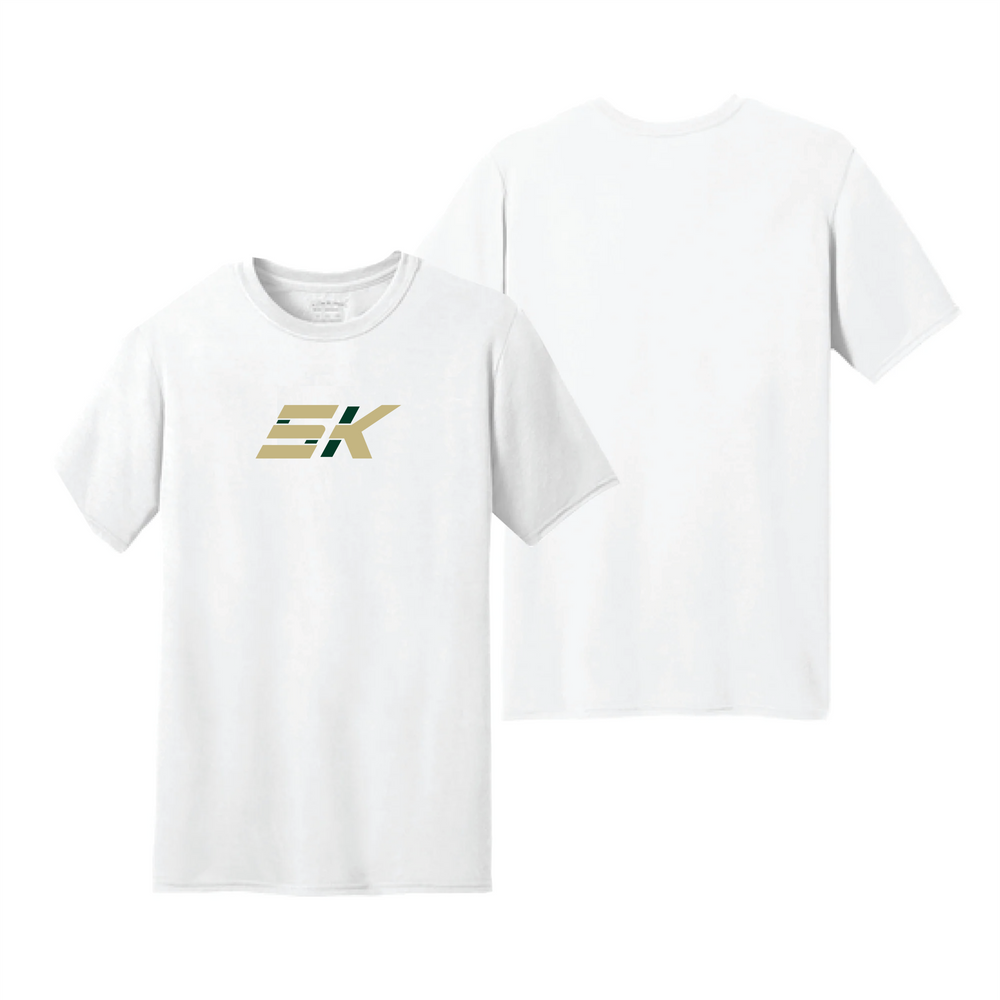 EK-51 - Men's Kligman Short Sleeve T-Shirt - GRAY/WHITE