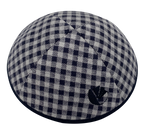 Navy Gingham - with rim