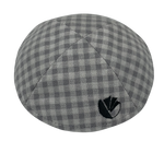 Gray Gingham - with no rim