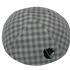 Gray Gingham - with no rim