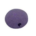 Purple Seer Sucker - with no rim
