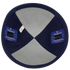 Navy Seer Sucker - with rim
