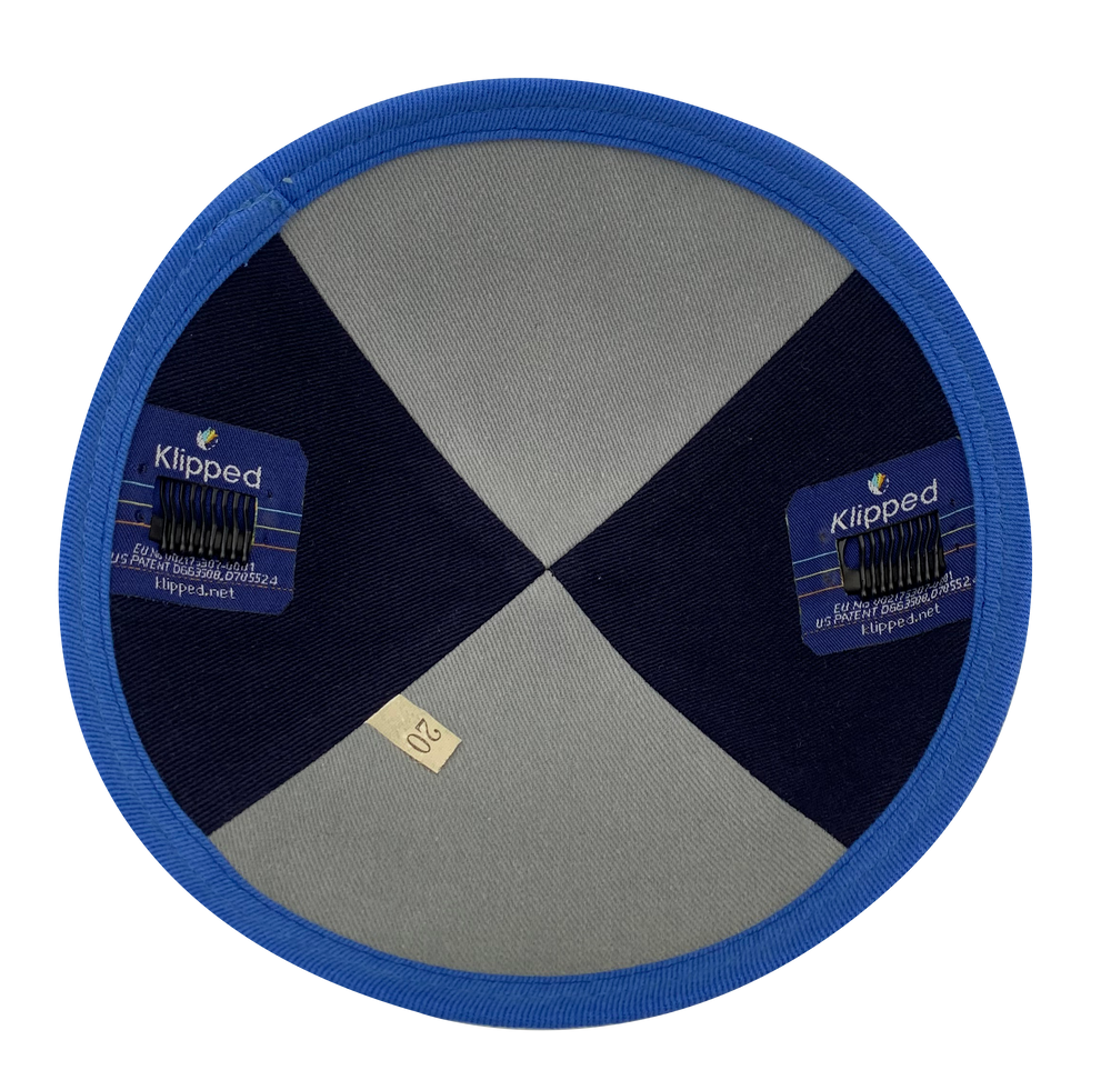 Green Mayim Kippah - with rim
