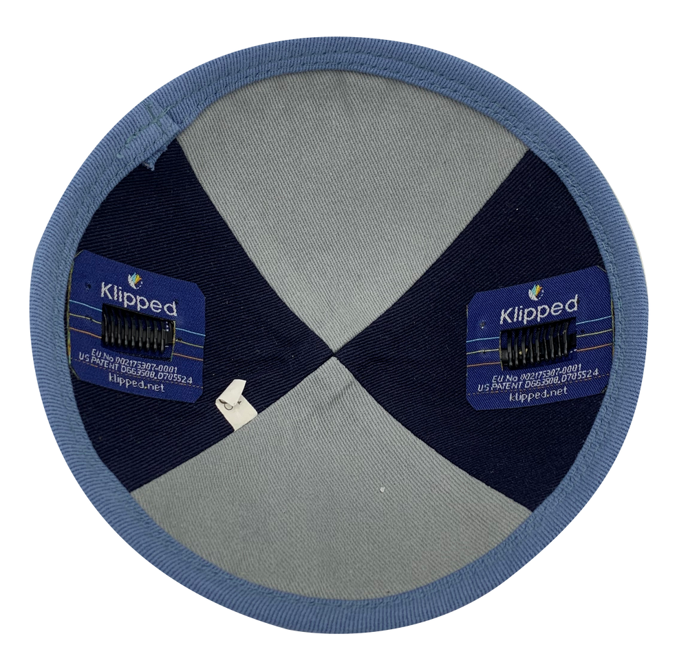 Heather Blue Woven Thread - with rim