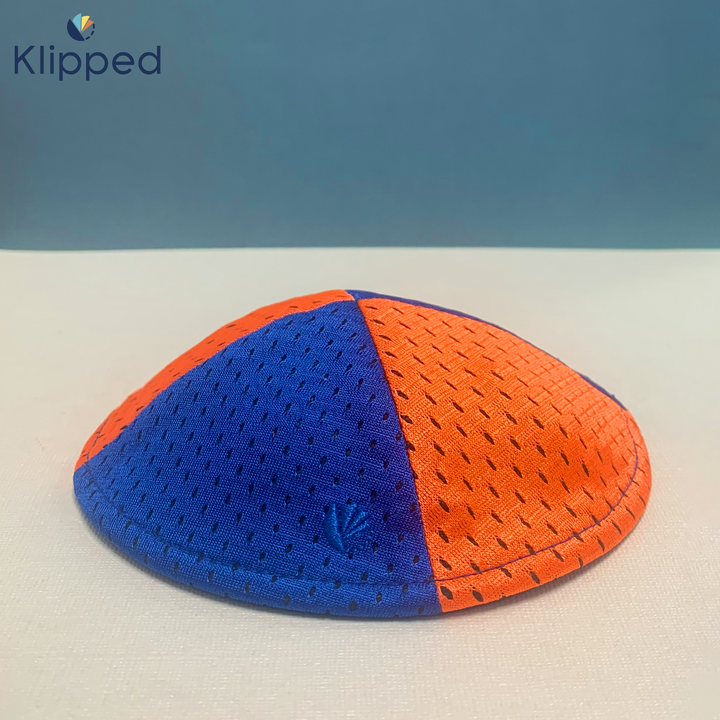 Orange and Royal Mesh