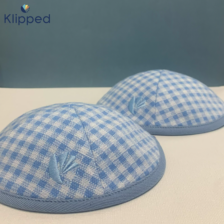 Sky blue Gingham