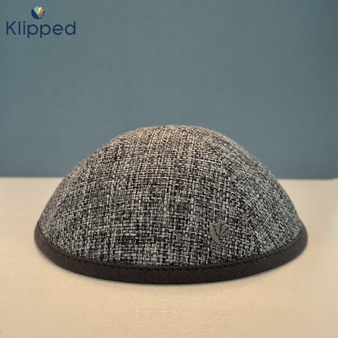 Gray Burlap with Rim