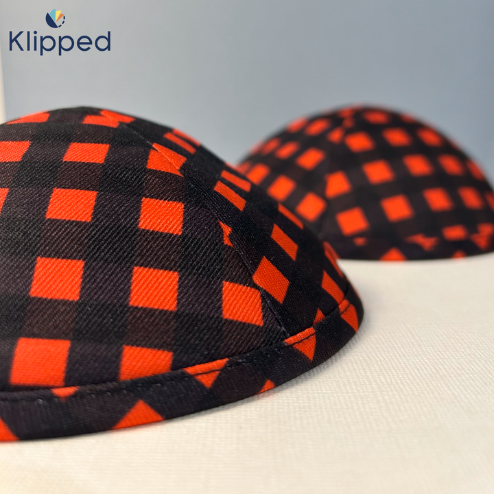 Stripes Black and Red Cotton