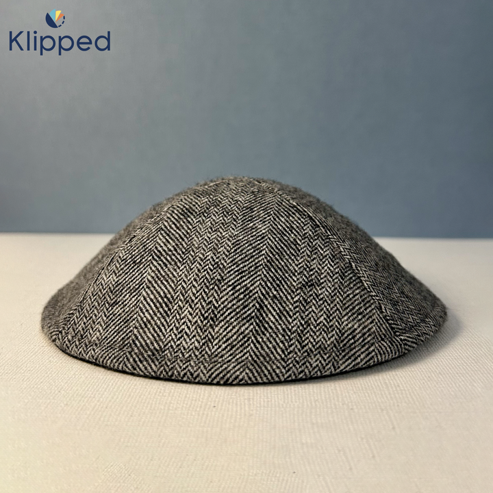 Gray Herringbone