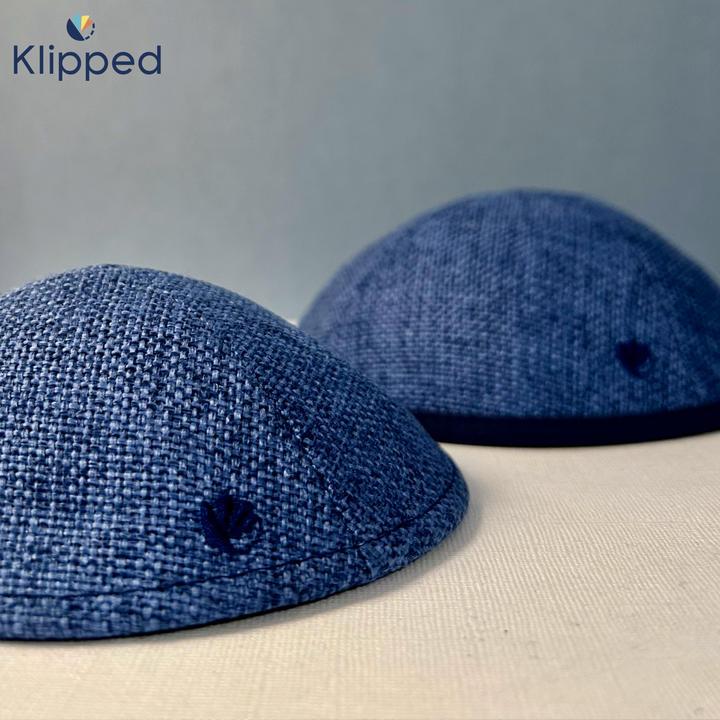 Blue Burlap
