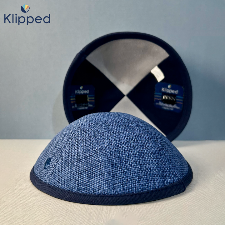 Blue Burlap