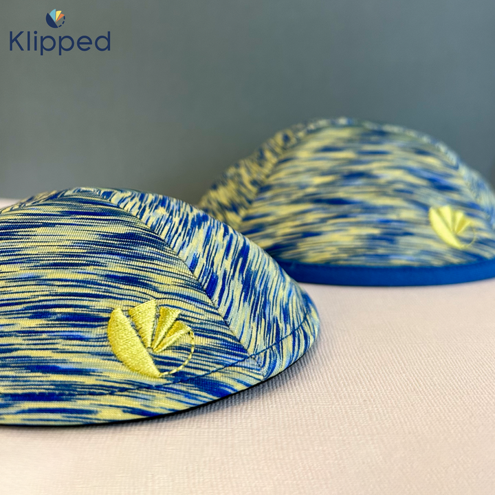 Green Mayim Kippah