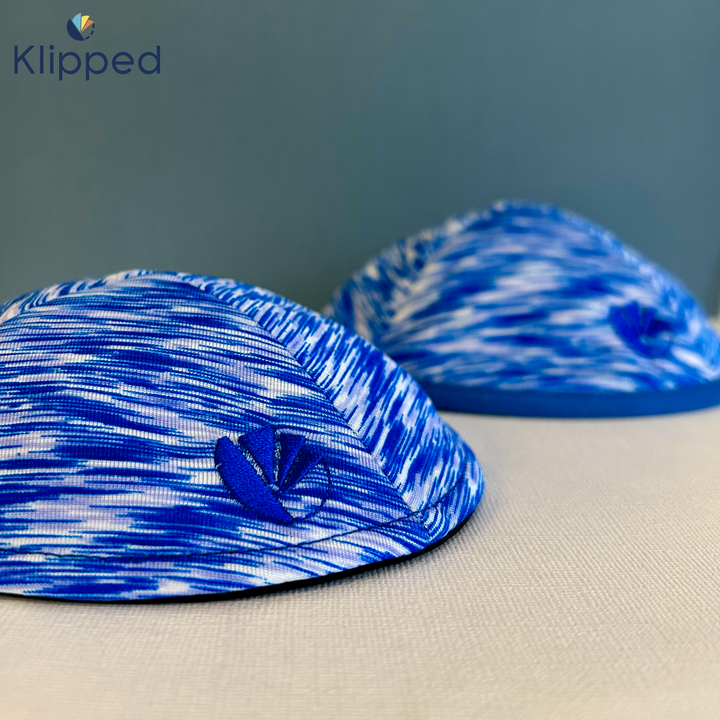 Blue Mayim Kippah