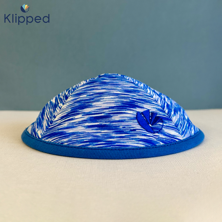 Blue Mayim Kippah