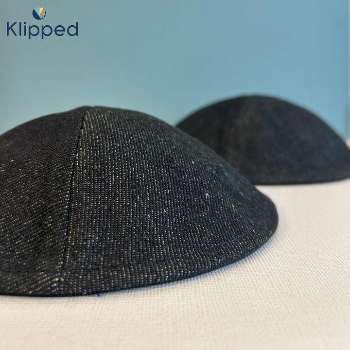 Black Denim Kippah