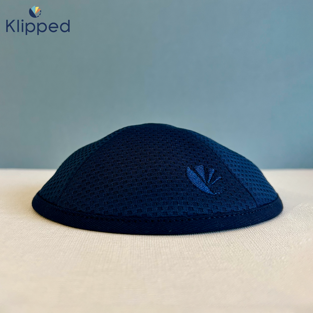 Navy Cotton Mesh