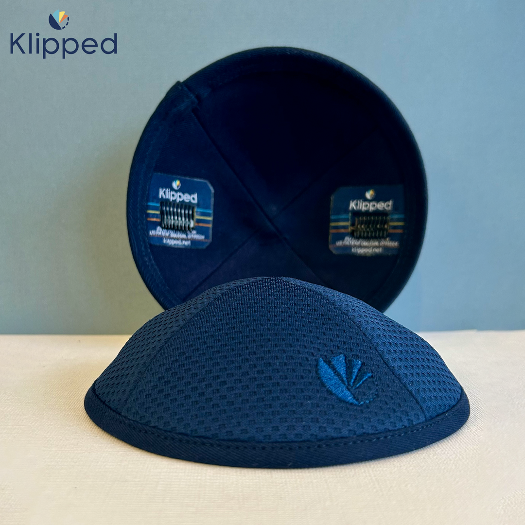 Navy Cotton Mesh