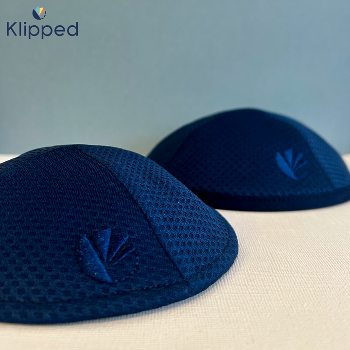 Navy Cotton Mesh