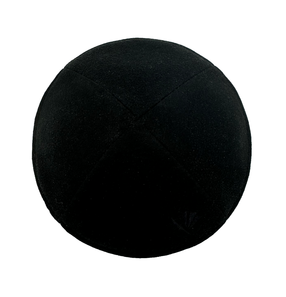 Heather Black T-Shirt with Rim
