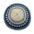Burlap (Blue, Navy & White details) with Rim