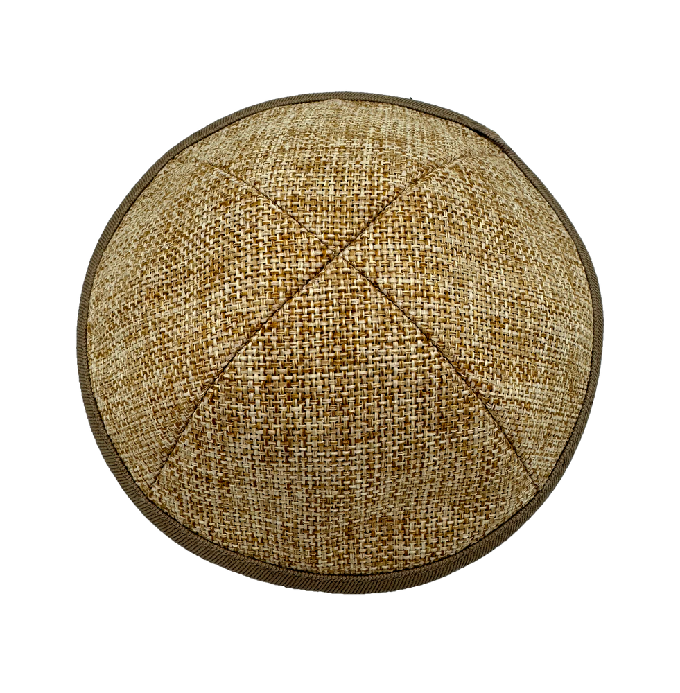 Light Brown Burlap with Rim