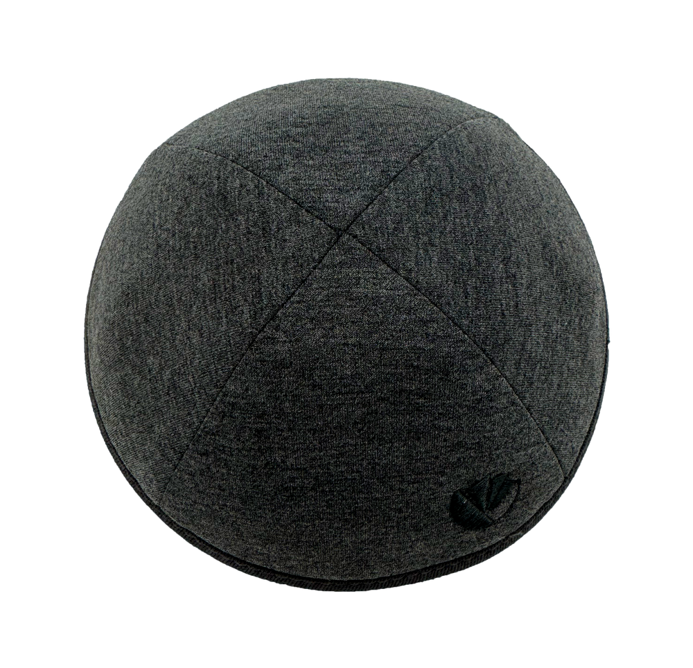 Black Heather T-Shirt with Rim