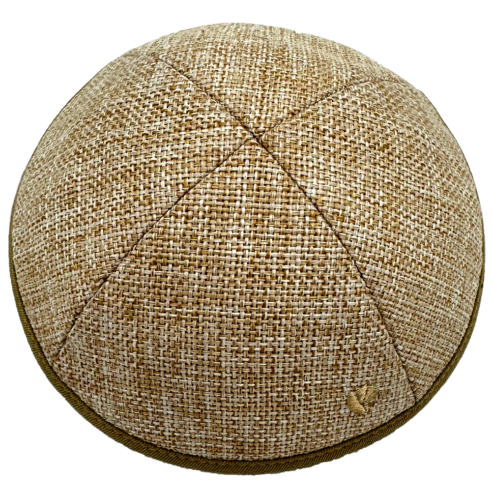 Light Kahki Burlap with Rim