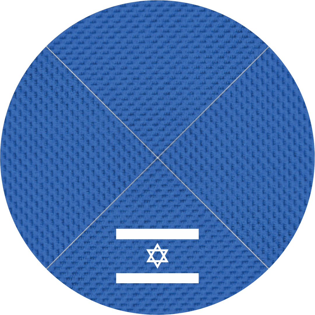 Royal Israel Flag Kippah