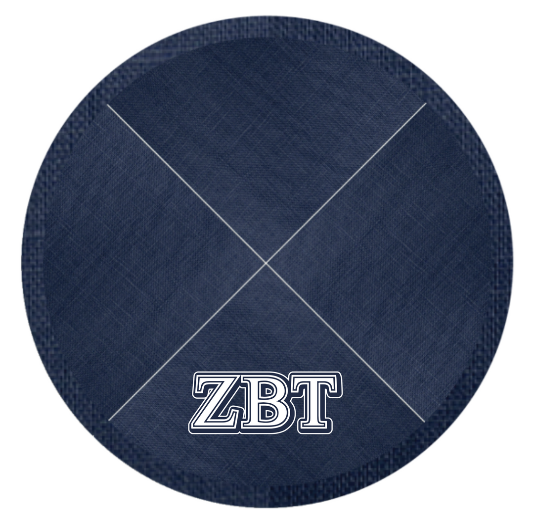 ZBT -  Navy Linen Kippah