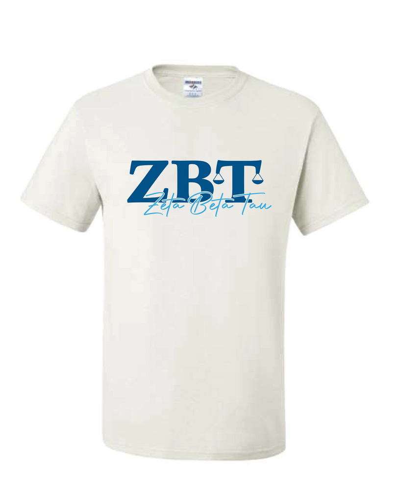 ZBT - Short Sleeve White T-Shirt