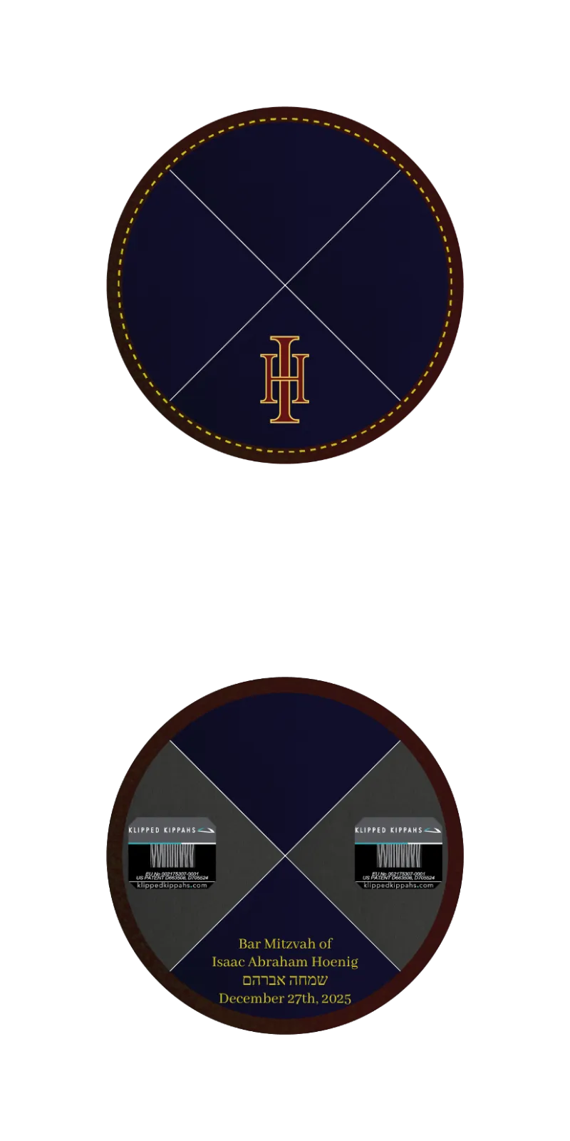 Custom Cotton Kippah - Customer's Product with price 5.71 ID NhKfEnrEvEpDjcp21LFg3P9d