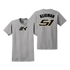 EK-51 - Men's Kligman Short Sleeve T-Shirt Name and Number - GRAY/WHITE