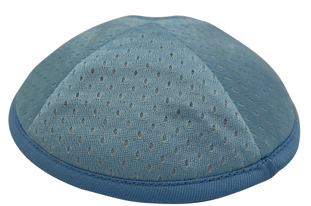 Baby Blue Mesh with Baby Blue Rim
