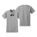 EK-51 - Youth Kligman Short Sleeve T-Shirt - GRAY/WHITE
