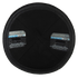 Black Cotton Mesh with Rim