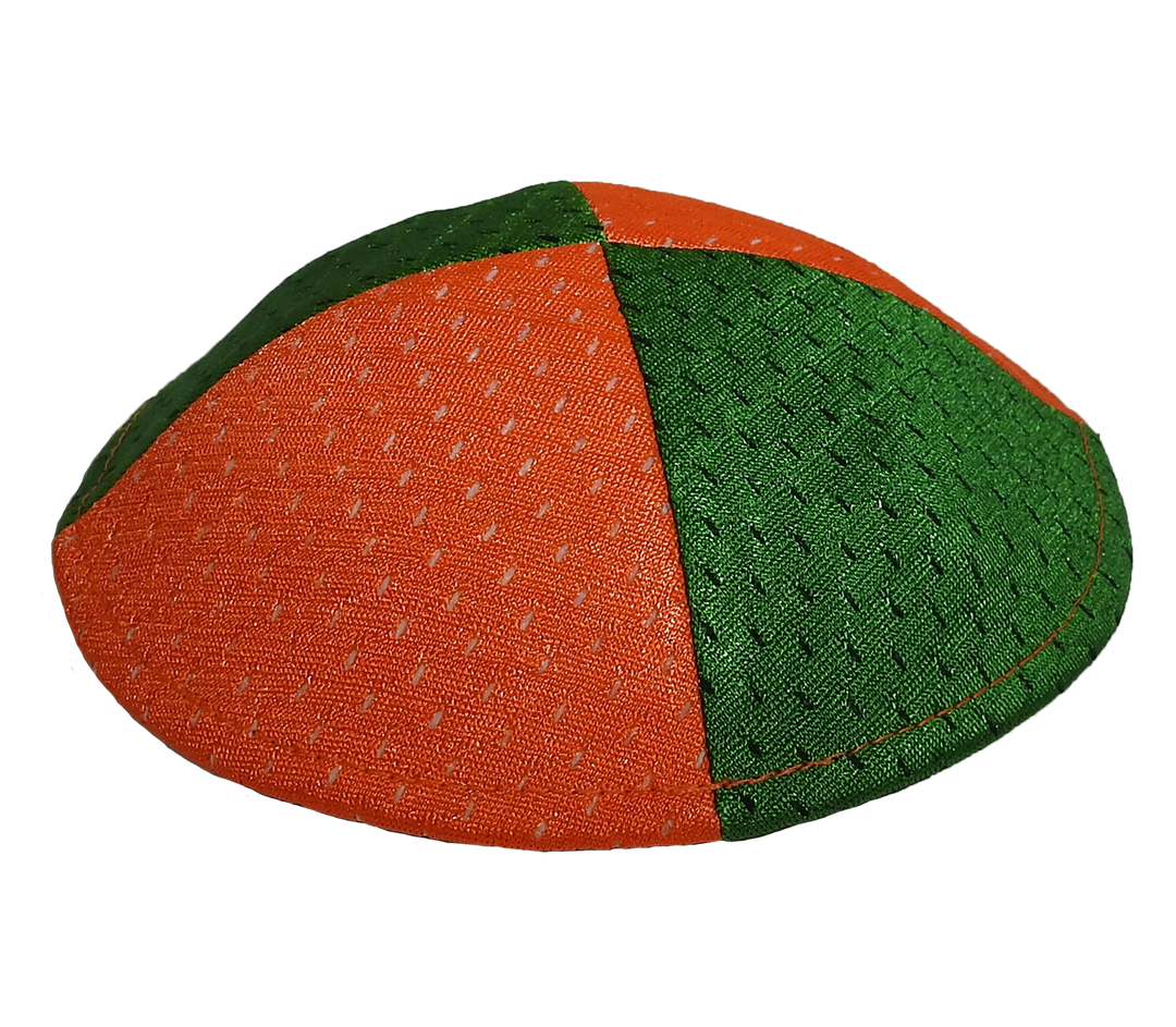 Orange and Green Mesh