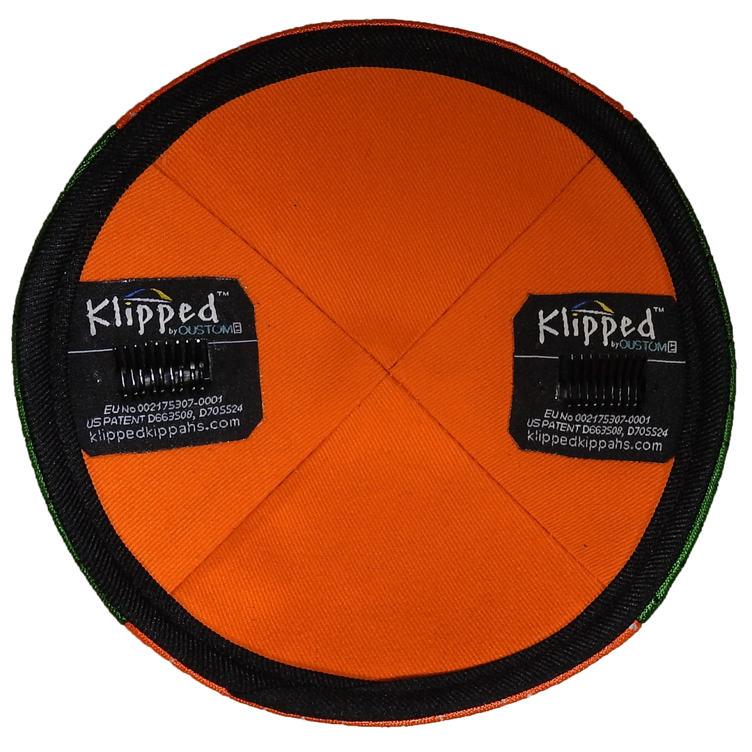 Orange and Green Mesh