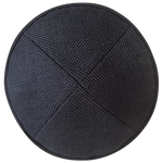 NF Black Burlap with Rim