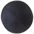 NF Black Burlap with Rim