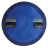 NF Blue Burlap with Navy Rim