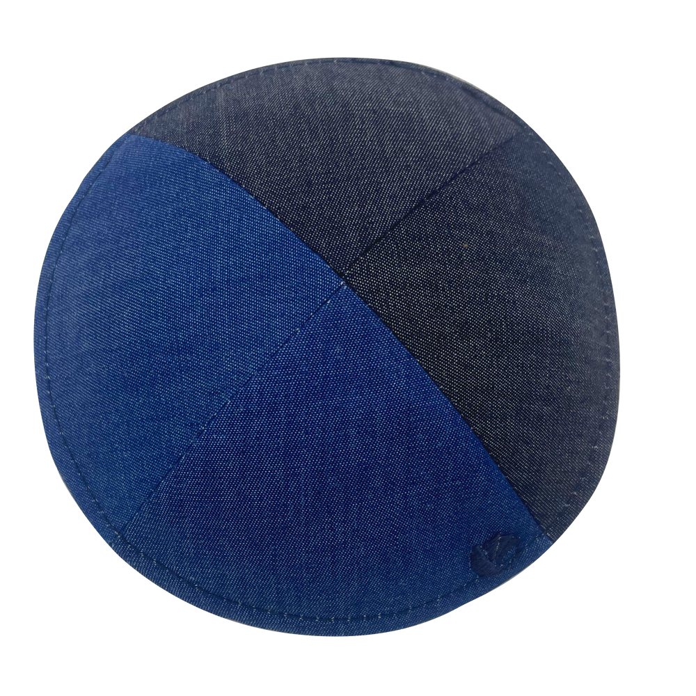 Blue Jean Kippah - Klipped Collection