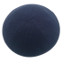 Navy Linen Rim and Clip Kippah | Kippah & Yarmulks | Klipped Kippahs
