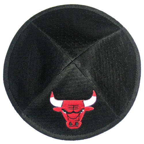 Chicago Bulls Kippah with Clip | Kippahs & Yarmulkes | Klipped Kippahs