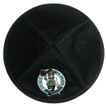 Boston Celtics Kippah with Clip | Kippahs & Yarmulkes | Klipped Kippahs