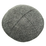 Felt Charcoal Kippah | Kippahs & Yarmulkes | Klipped Kippahs
