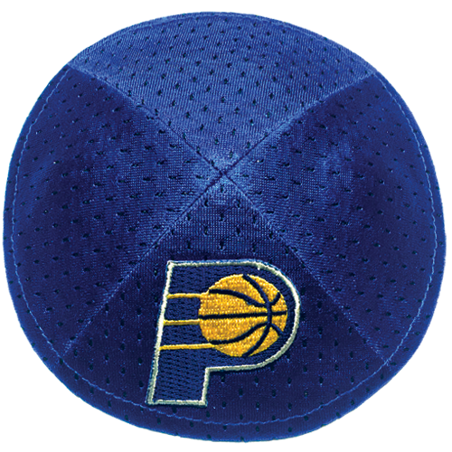 Indiana Pacers Kippah with Clip | Kippahs & Yarmulkes | Klipped Kippahs