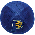 Indiana Pacers Kippah with Clip | Kippahs & Yarmulkes | Klipped Kippahs